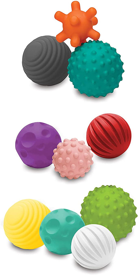 Jeu de balles multiples texturées