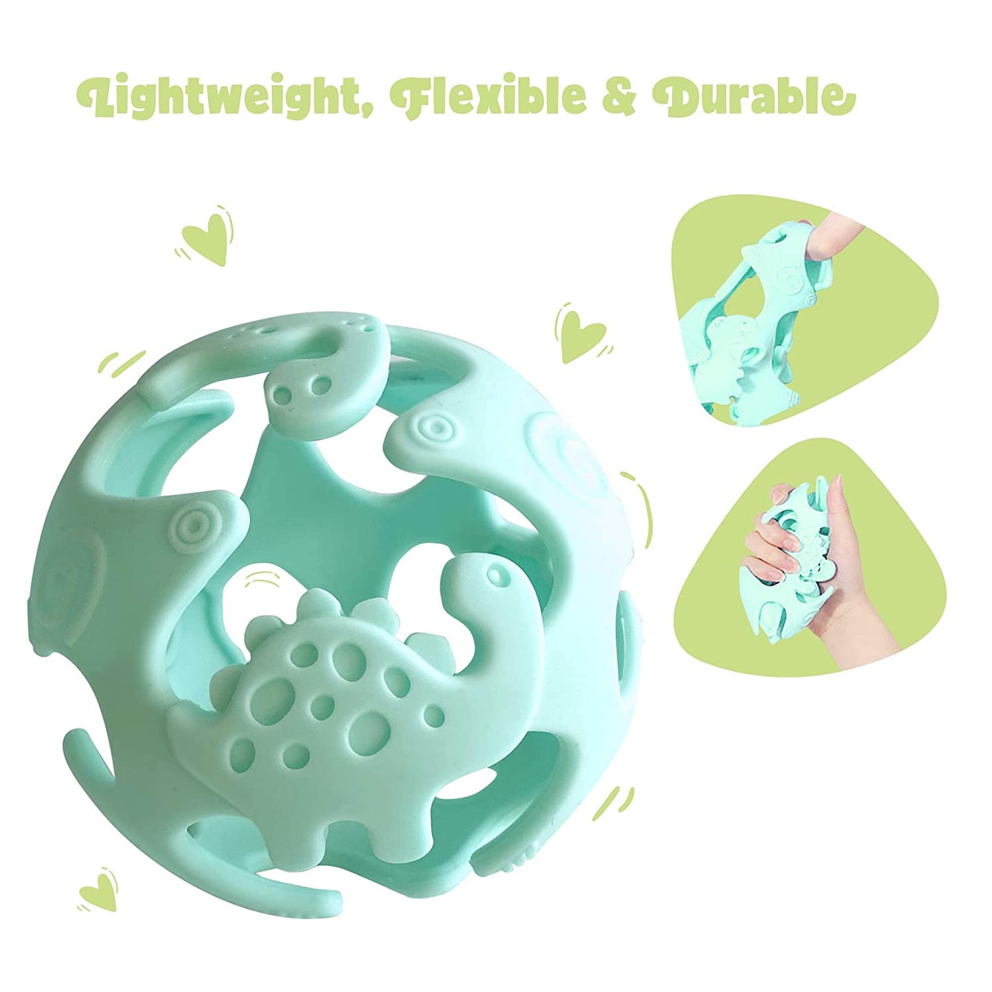 Jouets de dentition en silicone