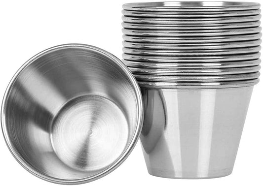 Tasses en acier inoxydable