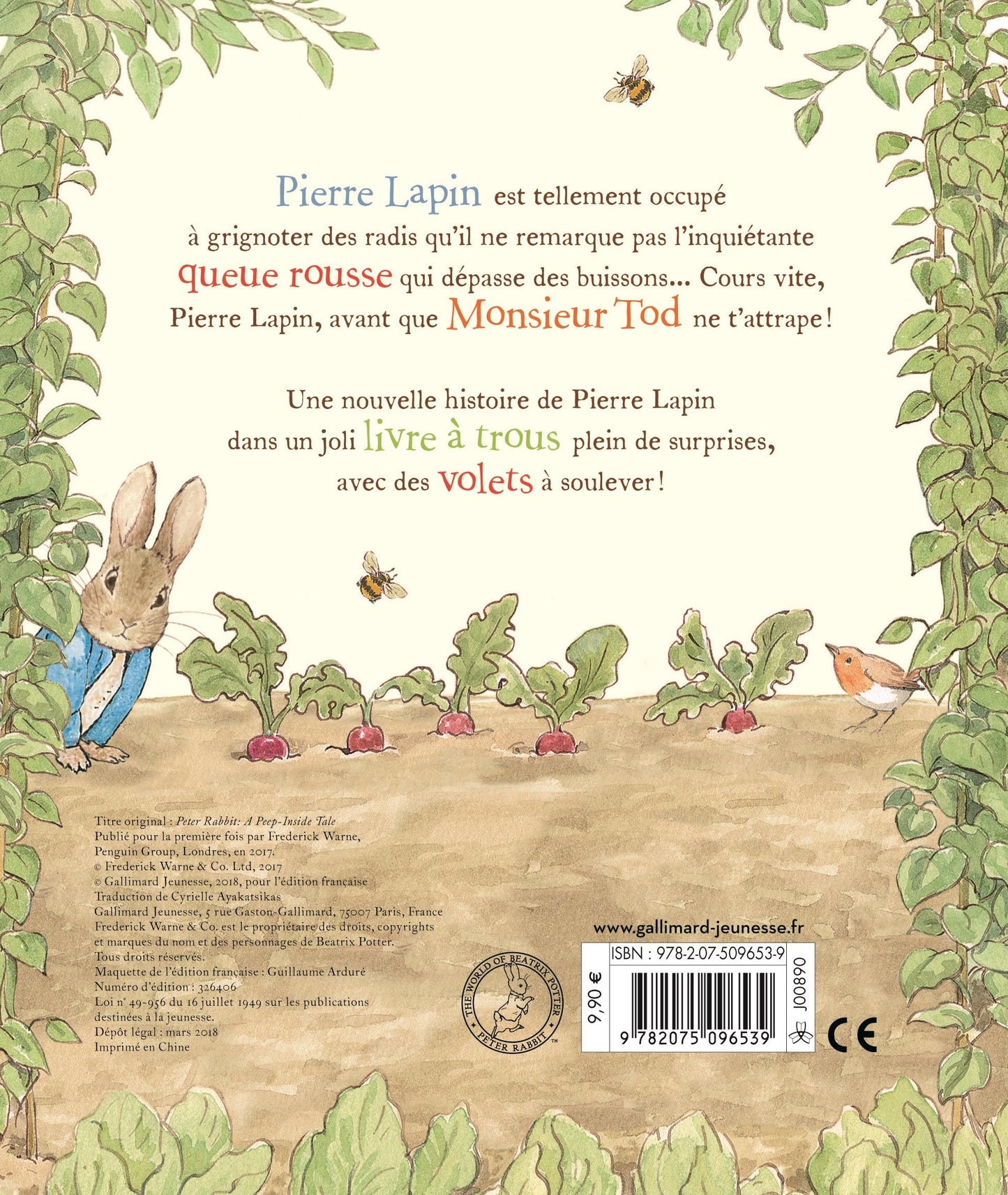 COURS VITE, PIERRE LAPIN