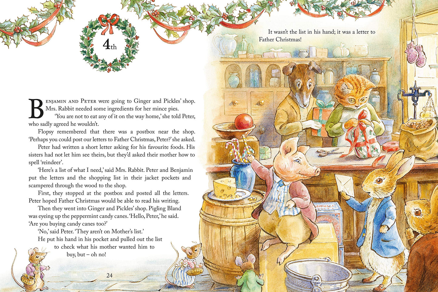 Peter Rabbit: Christmas is Coming: A Christmas Countdown Book