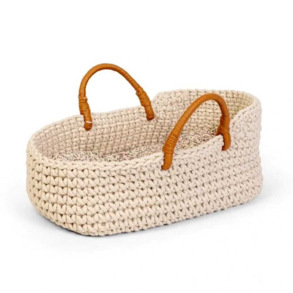 porte-poupée tricoté