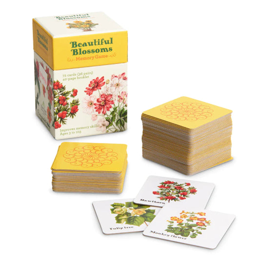 Jeu de mémoire de belles fleurs
