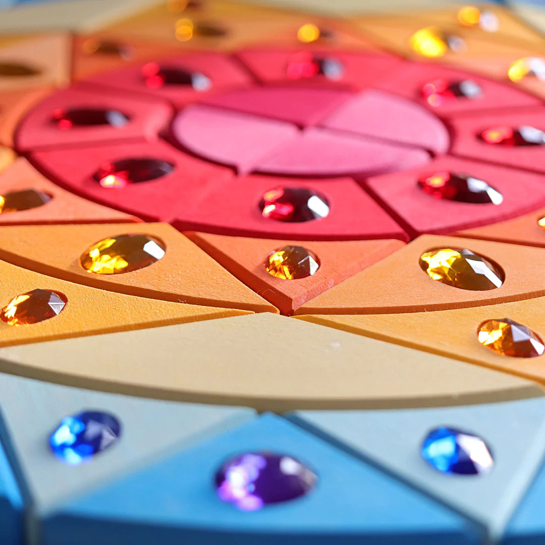 Soleil Mandala étincelant