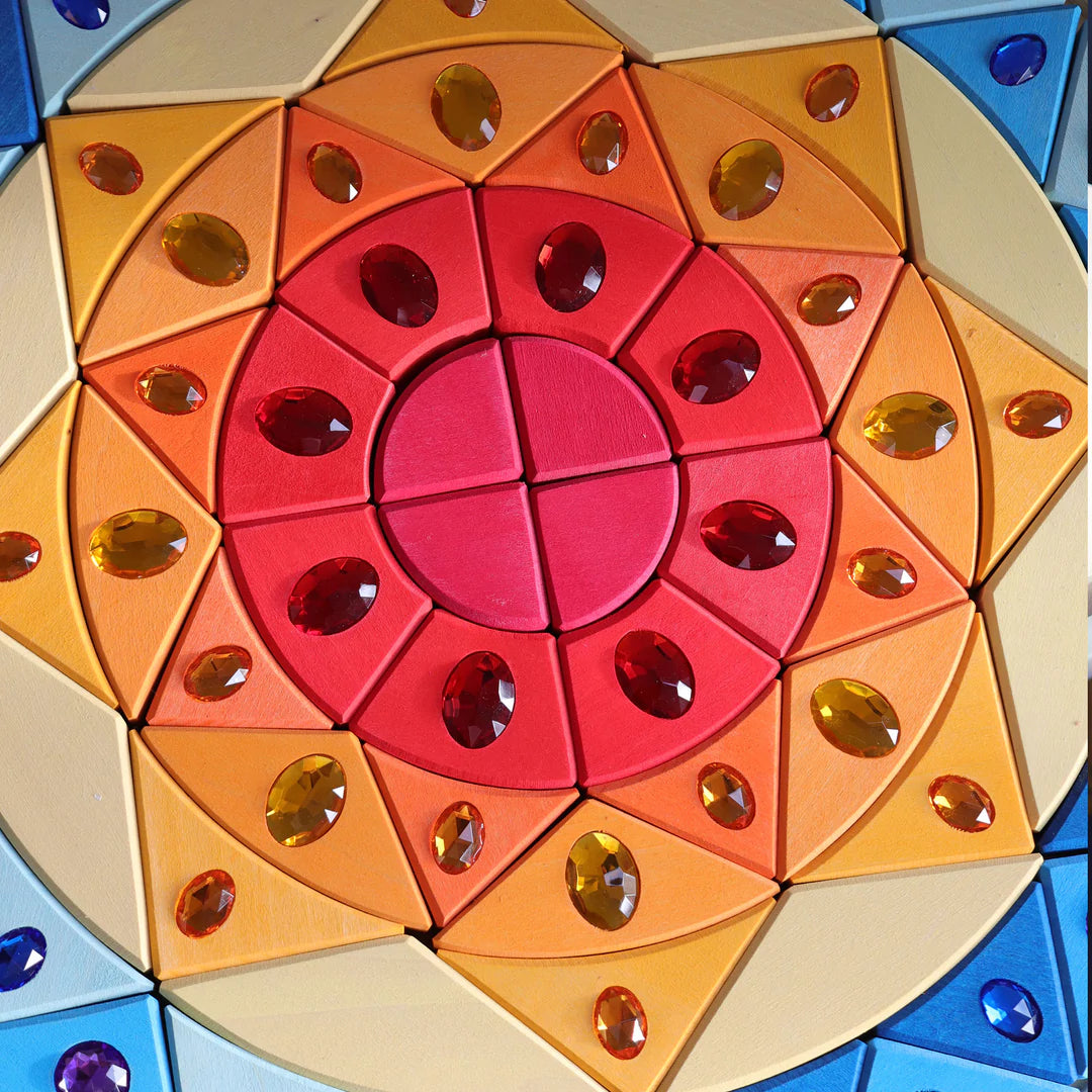 Soleil Mandala étincelant