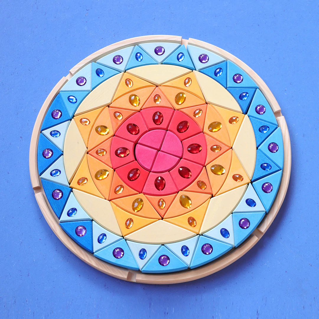 Soleil Mandala étincelant