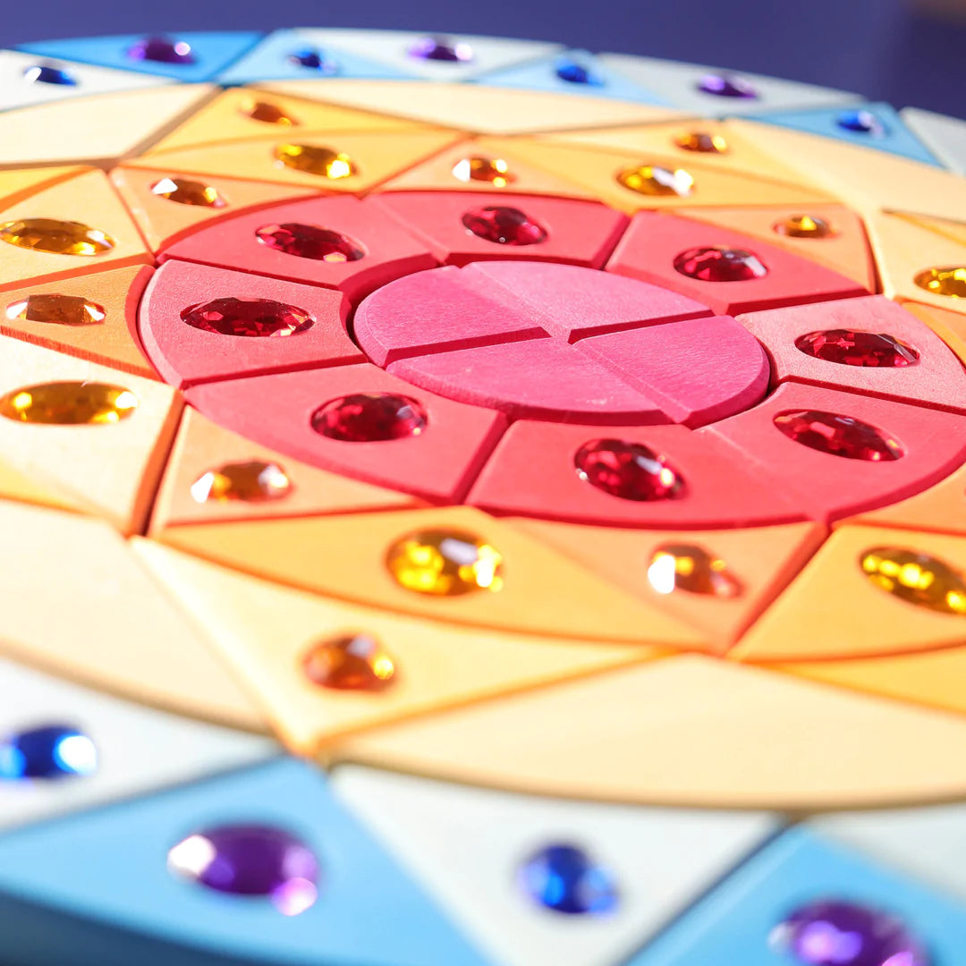Soleil Mandala étincelant
