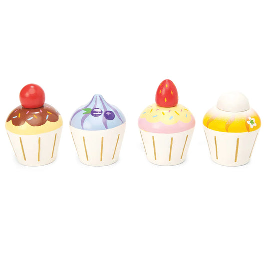 Cupcakes - lot de 4