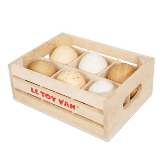 Caisse d'oeufs en bois