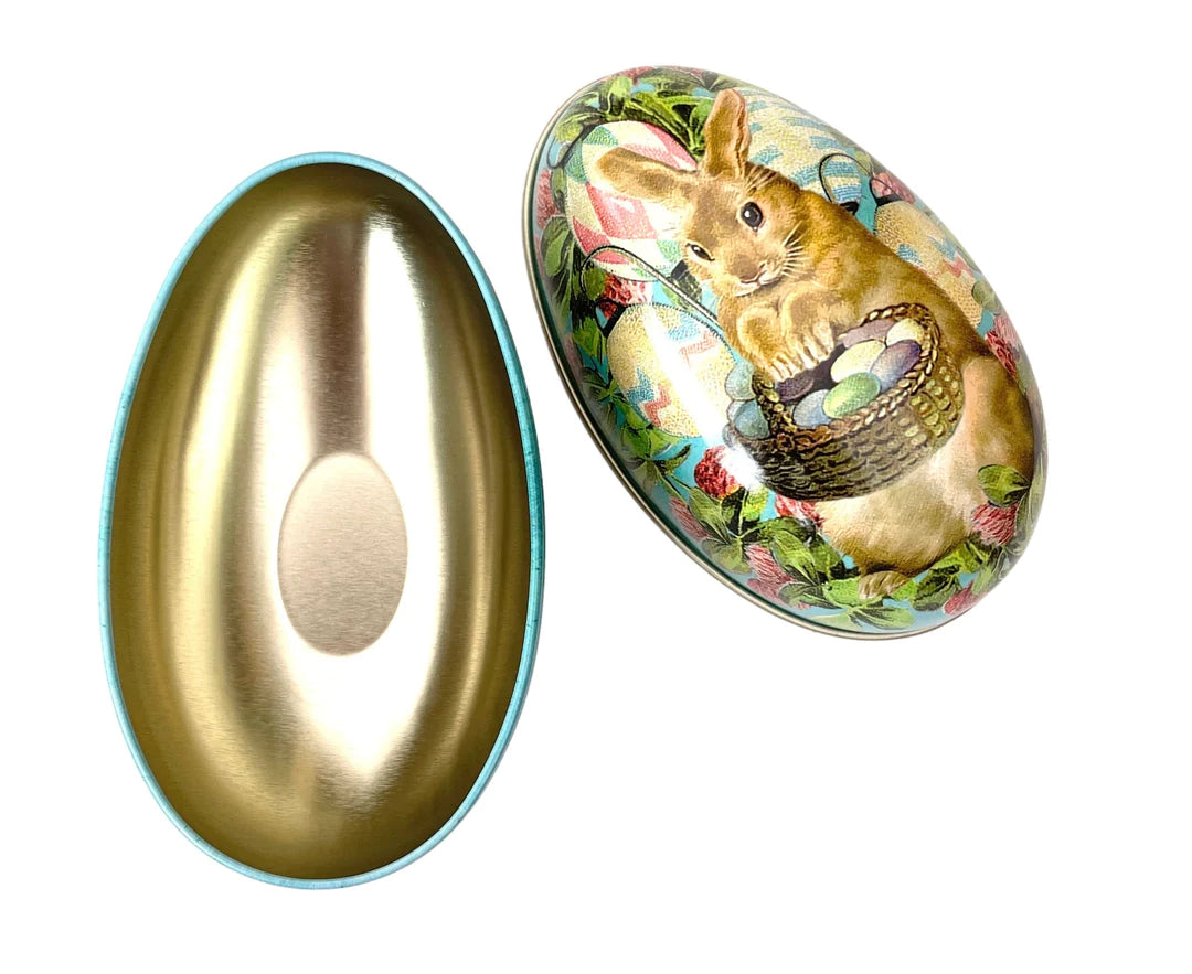 boîte à œufs de lapin; bleu