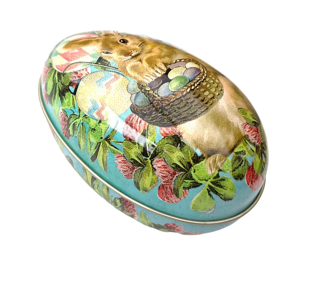 boîte à œufs de lapin; bleu