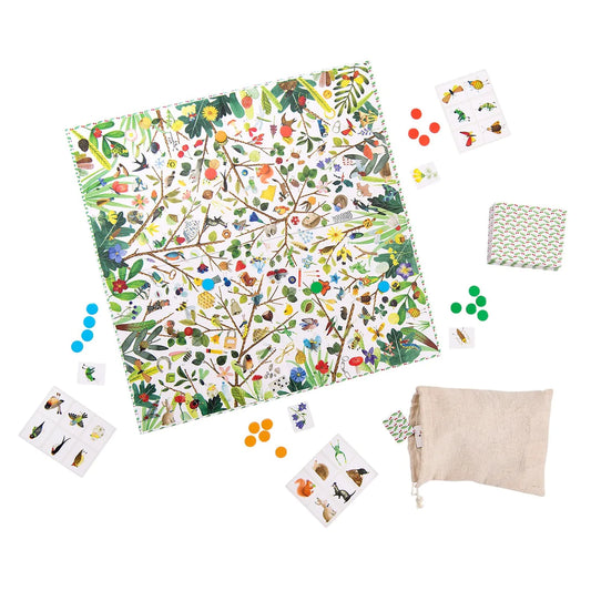 Jeu d'observation et de rapidité Les trésors du jardin