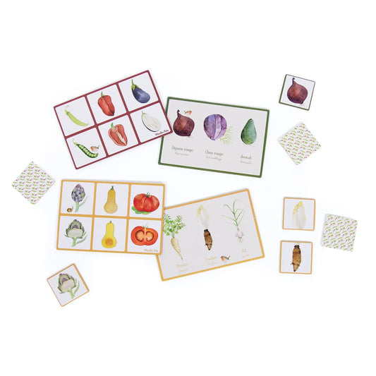 Loto mémo des légumes