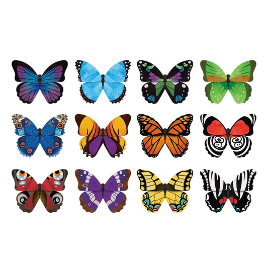 Match de mémoire en forme de Papillon