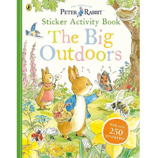 the big outdoors; peter rabbit sticker/activity book