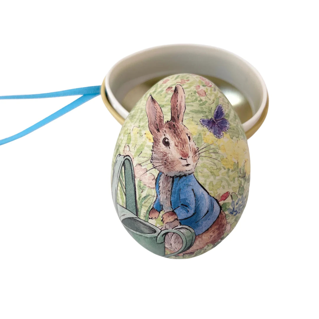 oeufs de Pierre lapin ; fond Jaune