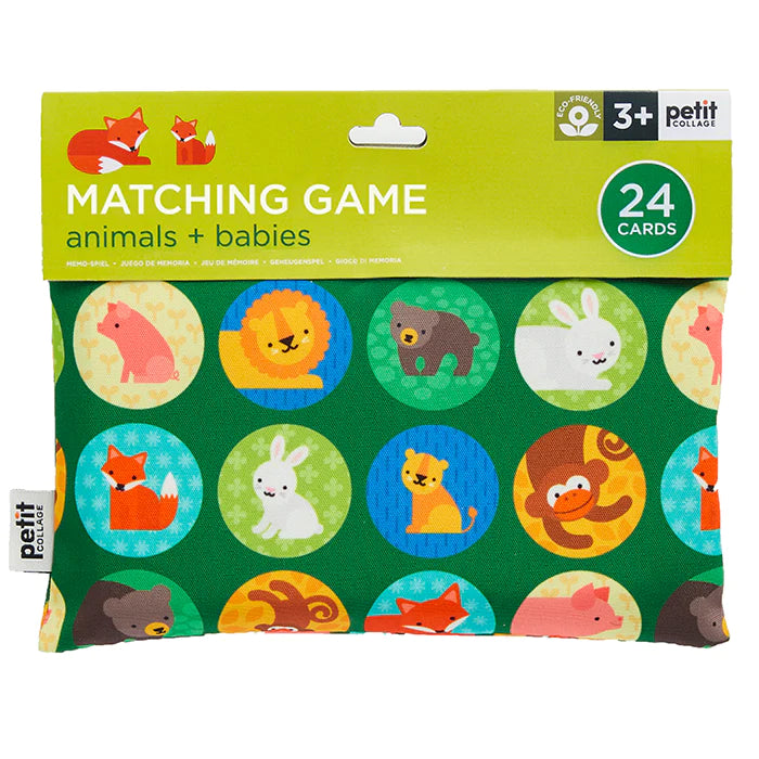 Jeu d'association animaux et bébés