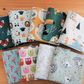 Serviette de table enfants doublée éponge bambou