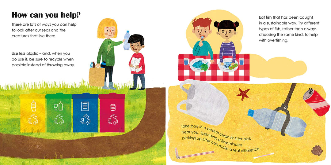 seas - eco board book