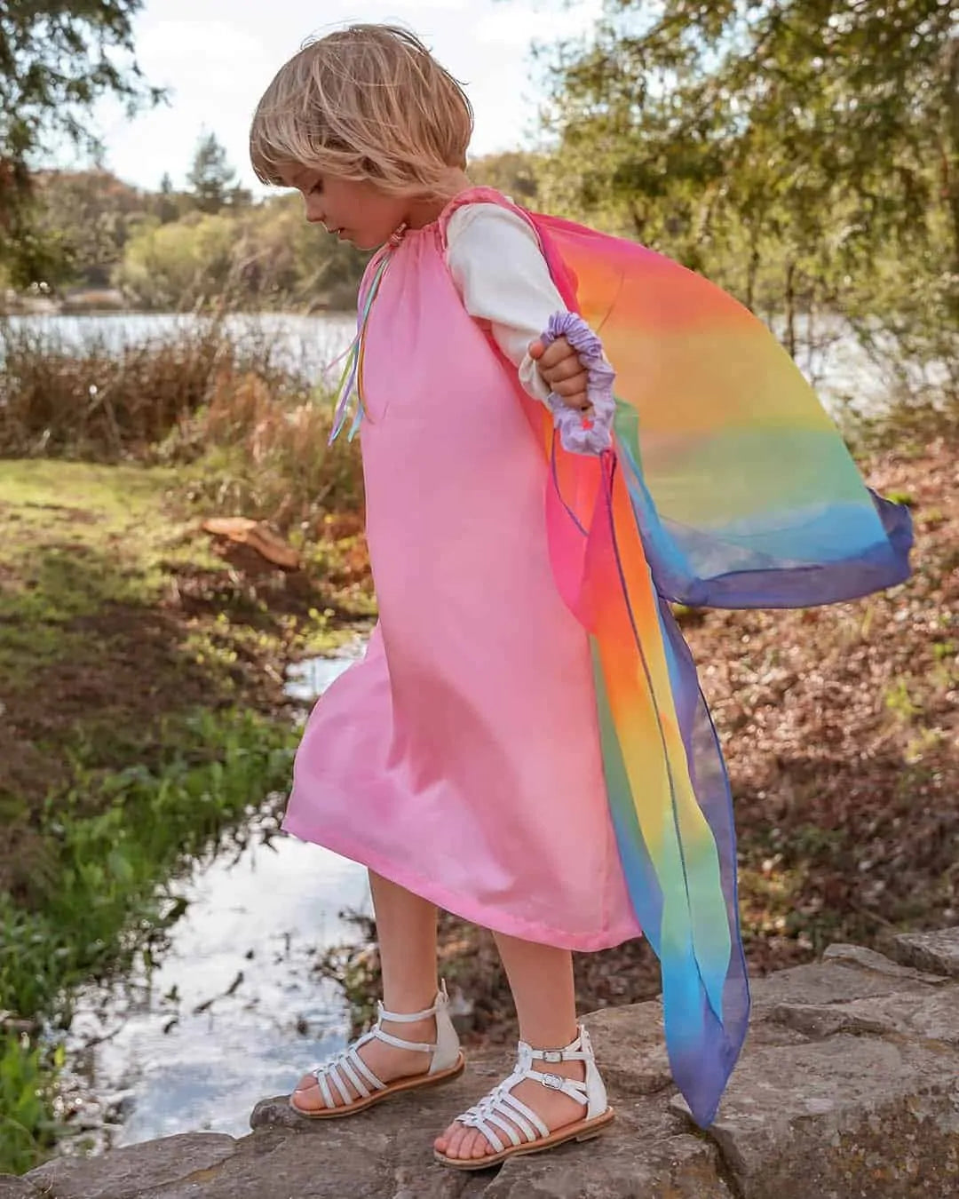 robe de fée avec des ailes