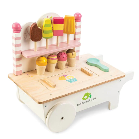 Chariot de crème glacée