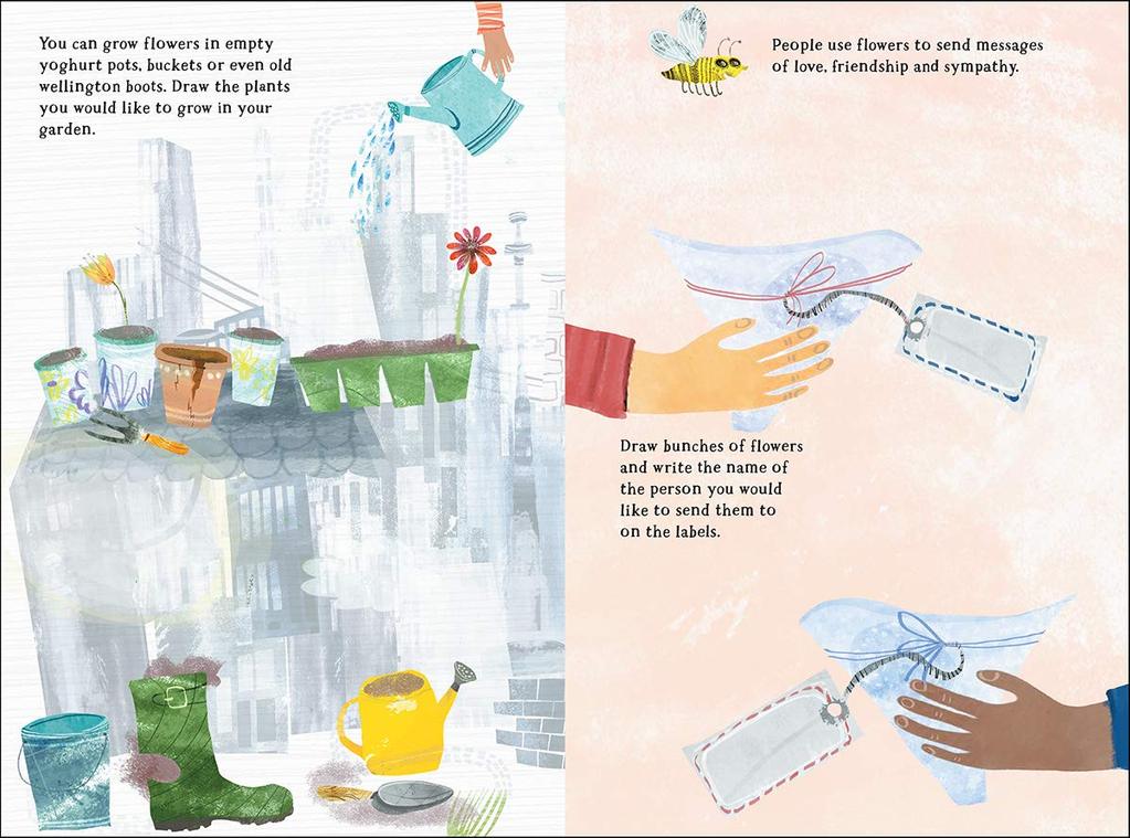 The big sticker book of blooms