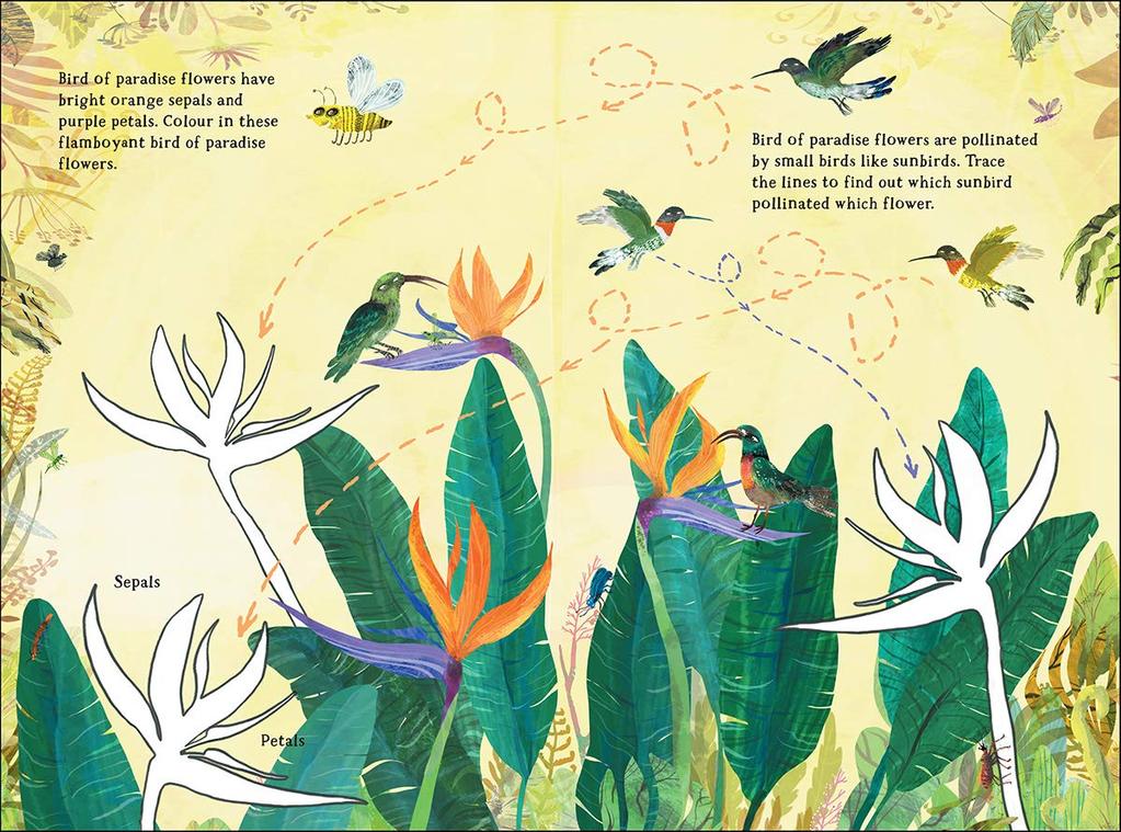 The big sticker book of blooms