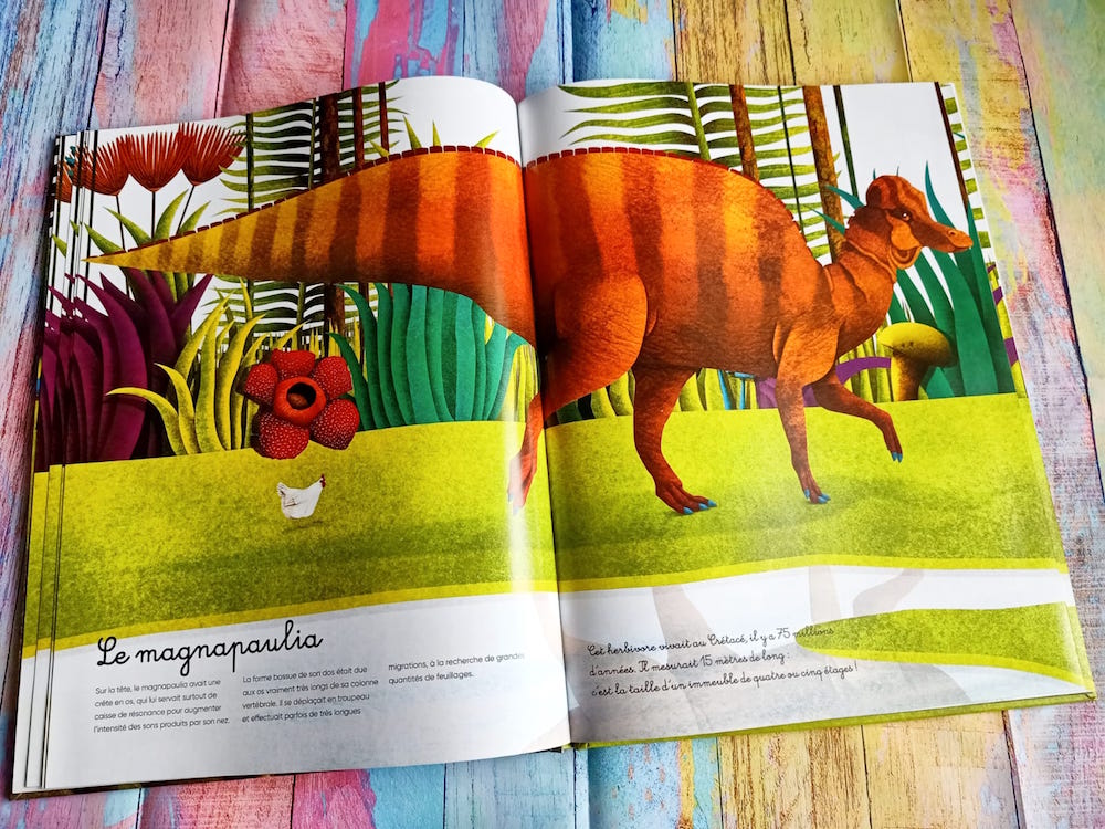 Le grand livre des dinosaures géants