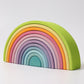 Grand arc-en-ciel pastel