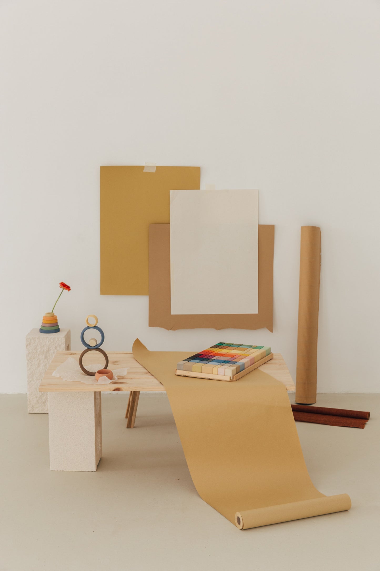 Blocs de construction de palettes