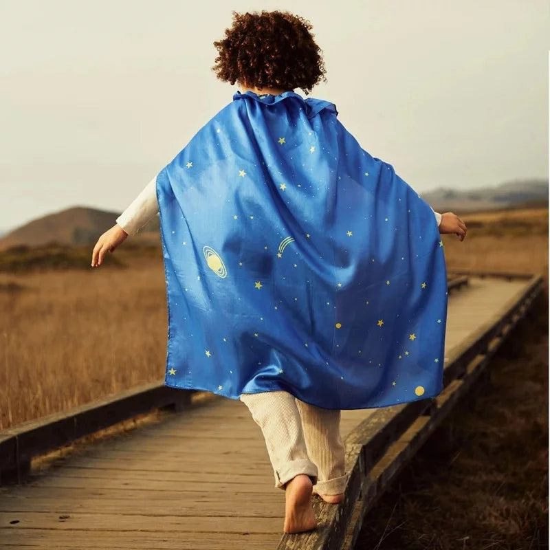 cape des nuits étoilées costume en soie
