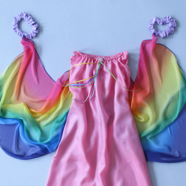 robe de fée avec des ailes