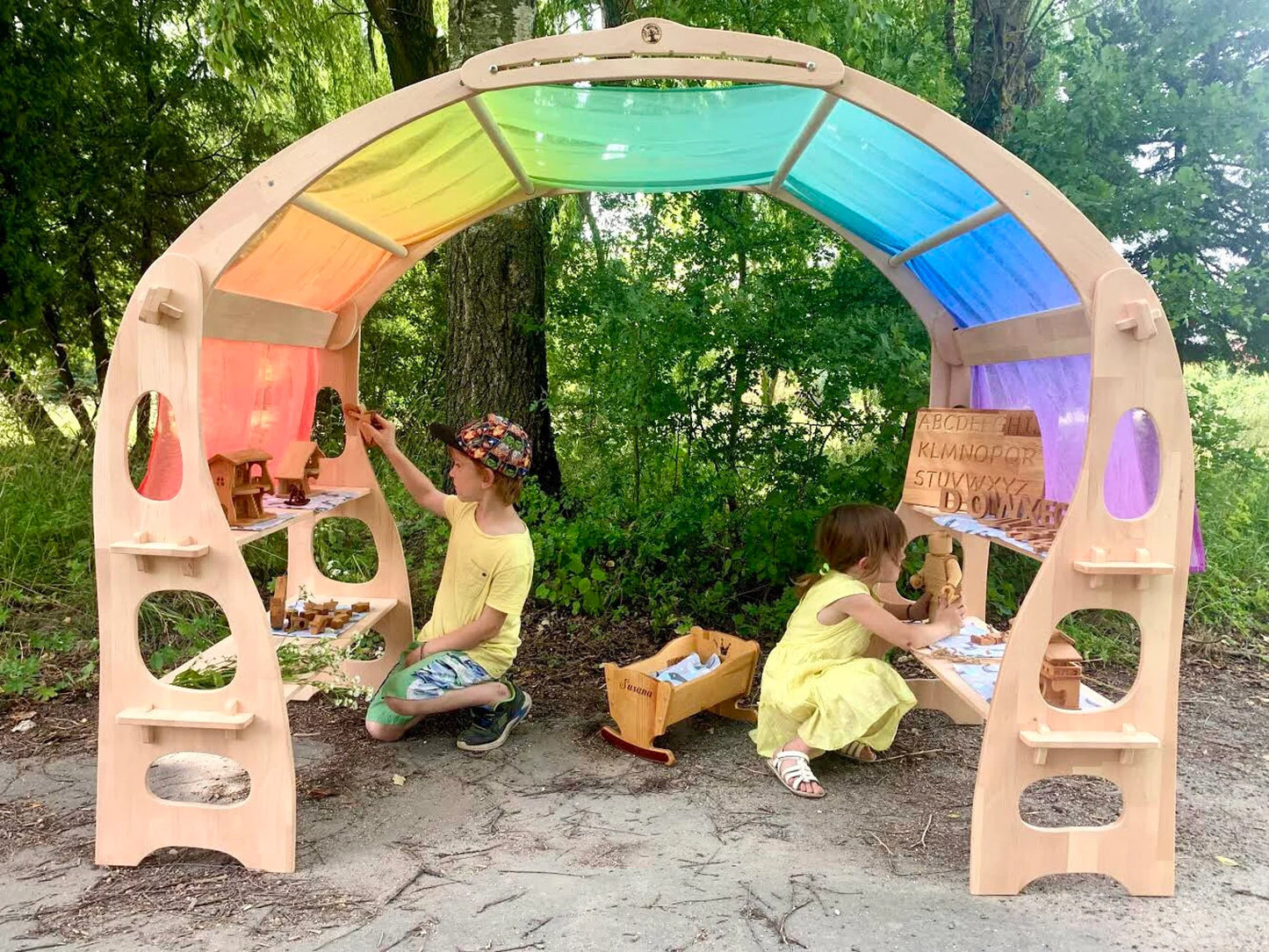 Playtent Étagère en bois playhouse